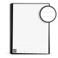 lined reusable notebook pages book